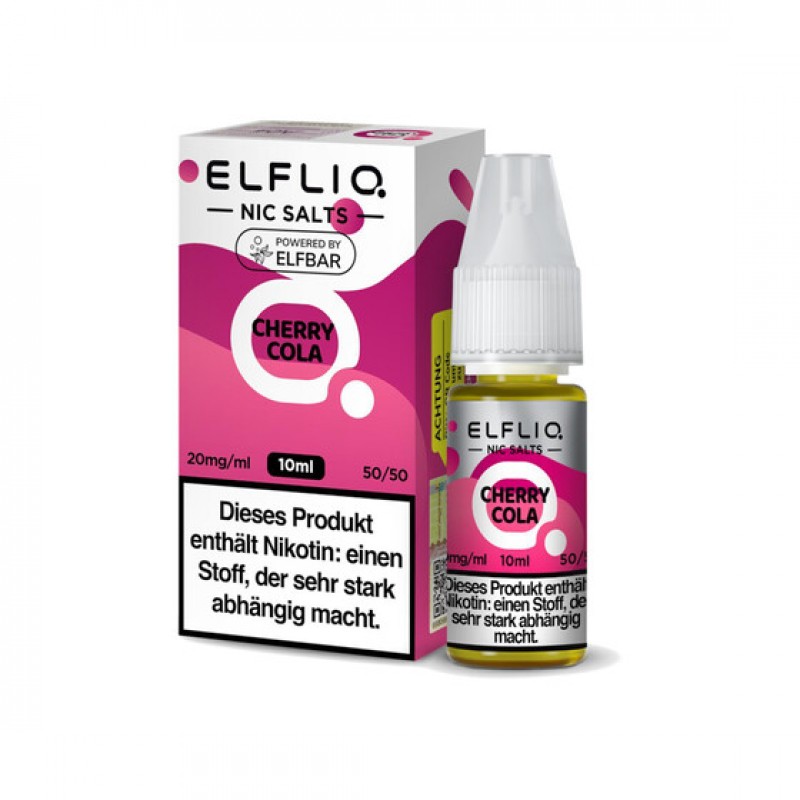 ELFBAR ELFLIQ 10ml - Cherry Cola Nikotinsalz 10mg