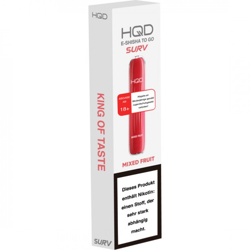 HQD Surv Vape  - 600 Mixed Fruit 18mg