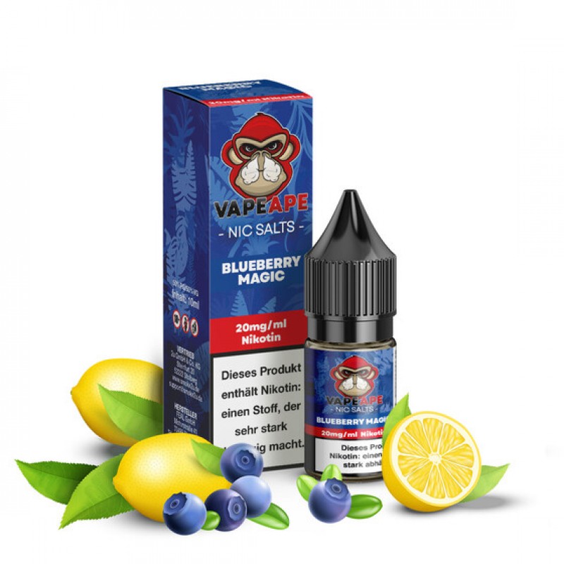 VapeApe Liquid - Blueberry Magic 20mg