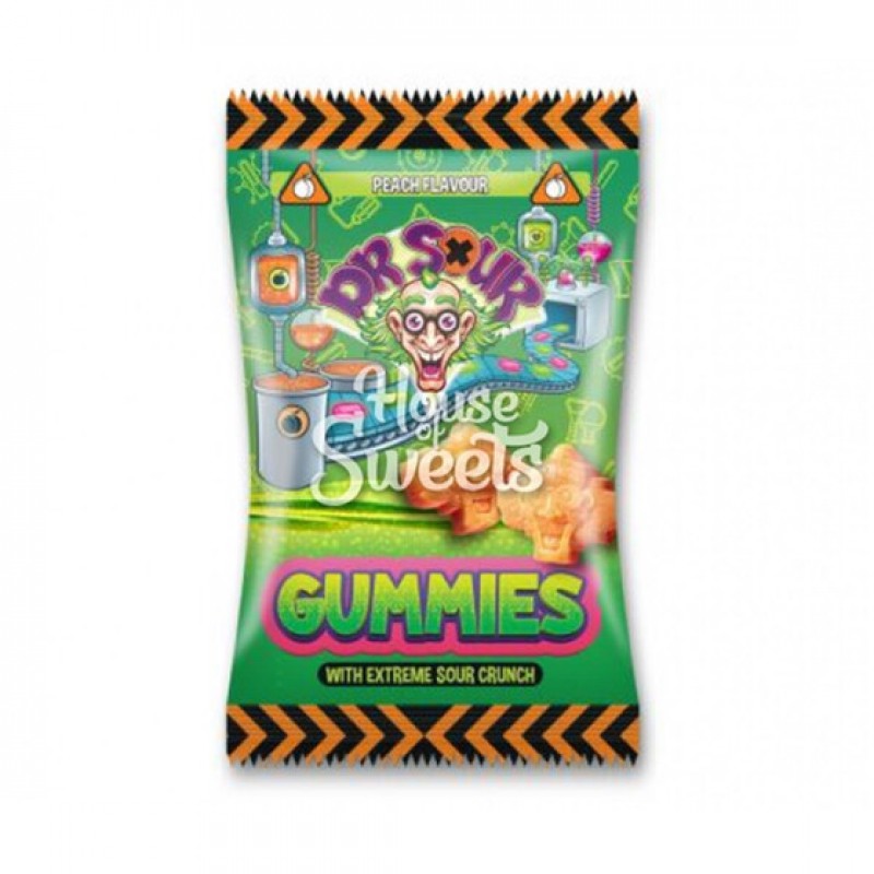 Dr. Sour Gummies Peach 200g