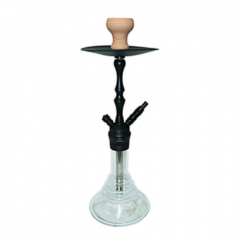Caesar Ozon-03 - Matt Black - transparent - Schlif...