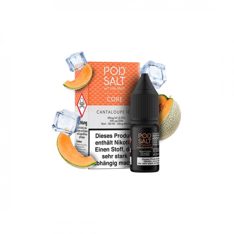 Pod Salt Core - Cantaloupe Nikotinsalz 10ml - 20mg...
