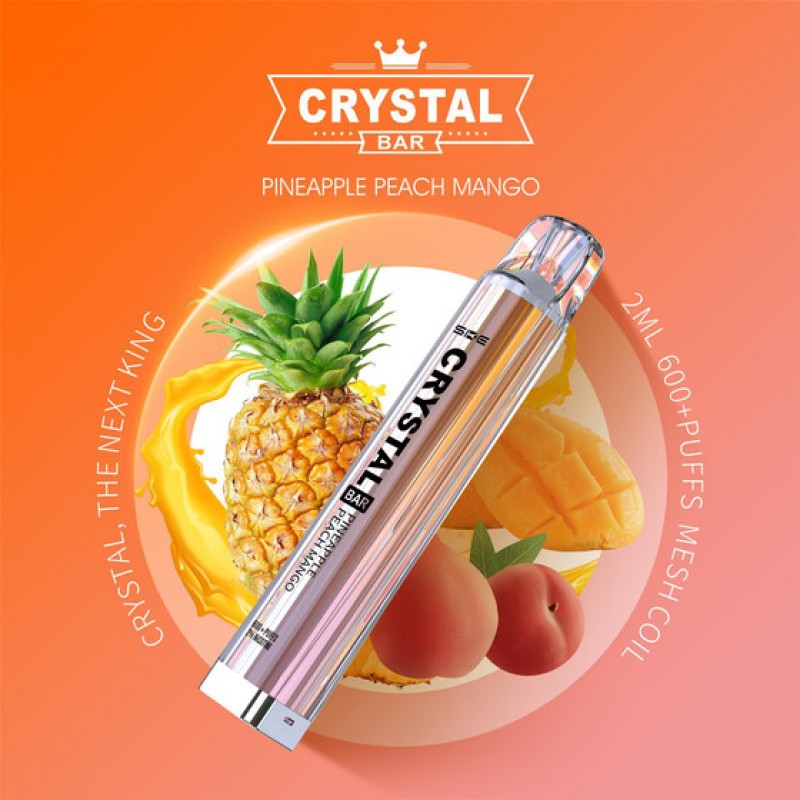 SKE Crystal Bar 600 - 2% NIK Pineapple Peach Mango