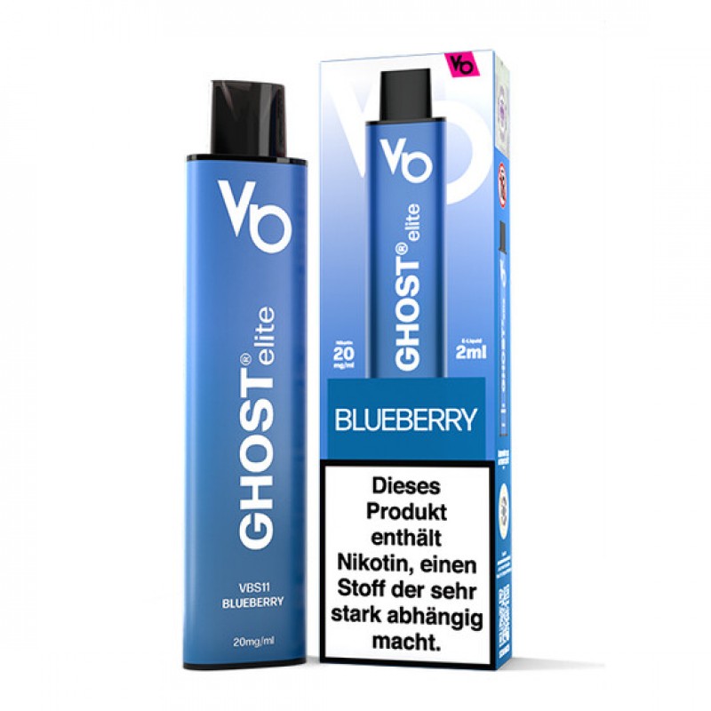 Vapes Bars� Ghost Elite - Blueberry 20mg/ml