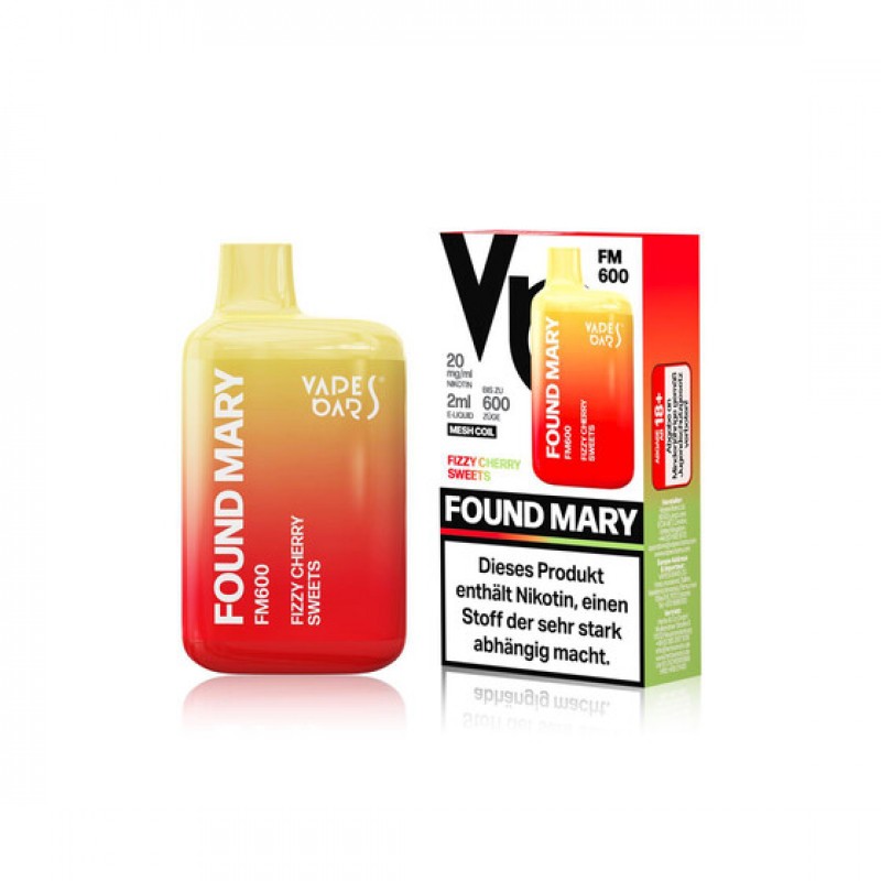 Vapes Bars Found Mary FM600 - Fizzy Cherry Sweets ...