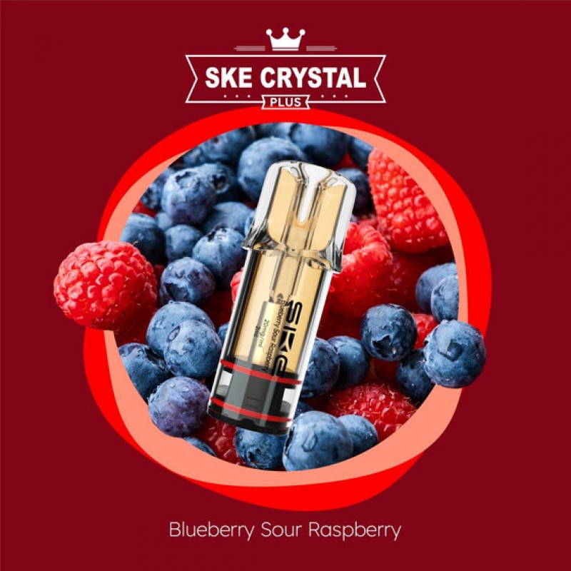 SKE Crystal Plus Pod - Blueberry Sour Raspberry 20...