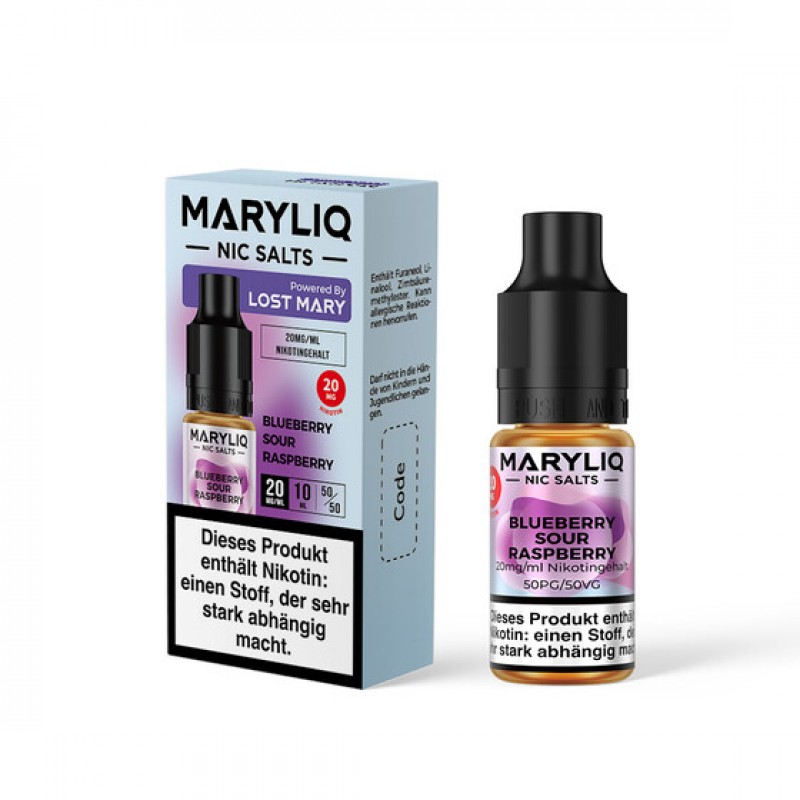 Lost Mary Maryliq - Blueberry Sour Raspberry 20mg