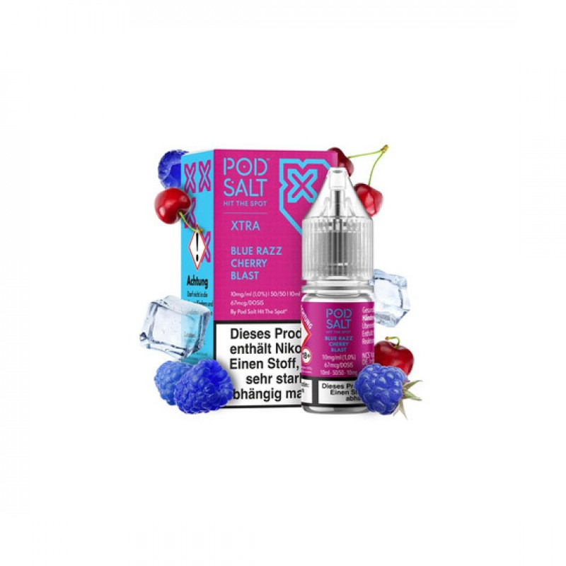 Pod Salt Xtra - Blue Razz Cherry Blast - Nic Salt ...