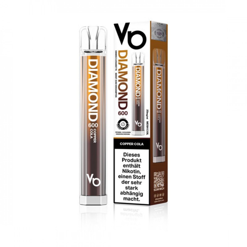 Vapes Bars Diamond 600 20mg/ml - Copper Cola