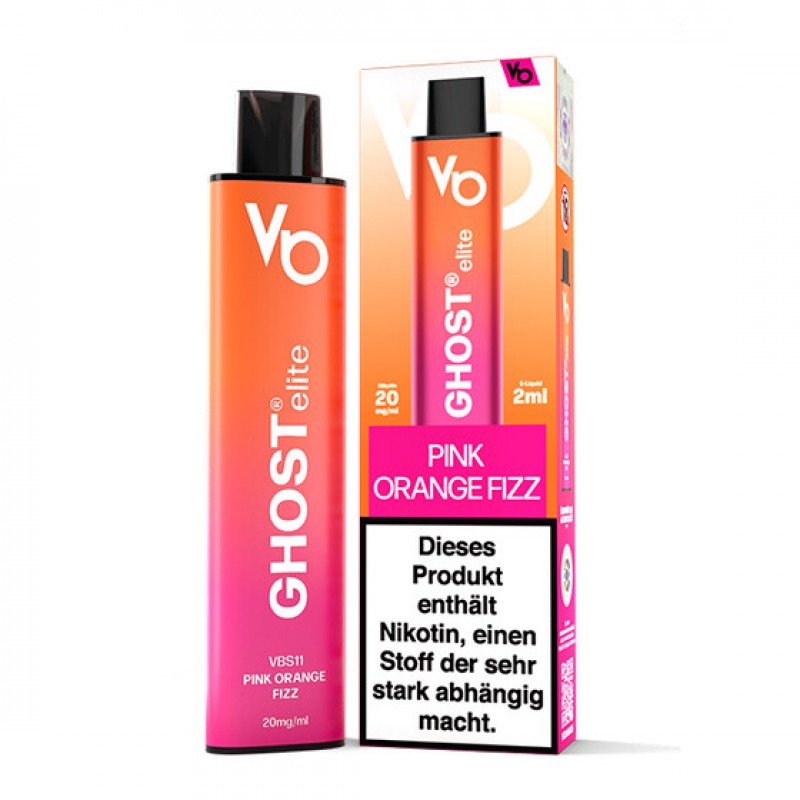 Vapes Bars� Ghost Elite - Pink Orange Fizz 20mg/...