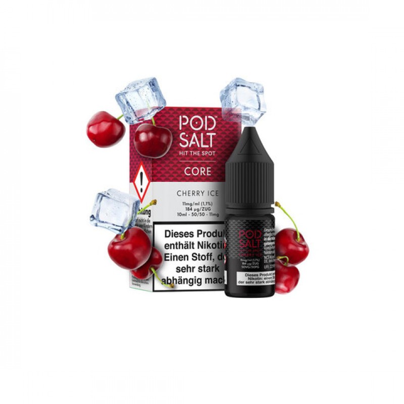 Pod Salt Core - Cherry Ice Nikotinsalz 10ml - 11mg...