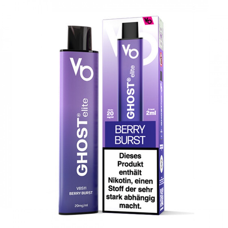Vapes Bars� Ghost Elite - Berry Burst 20mg/ml