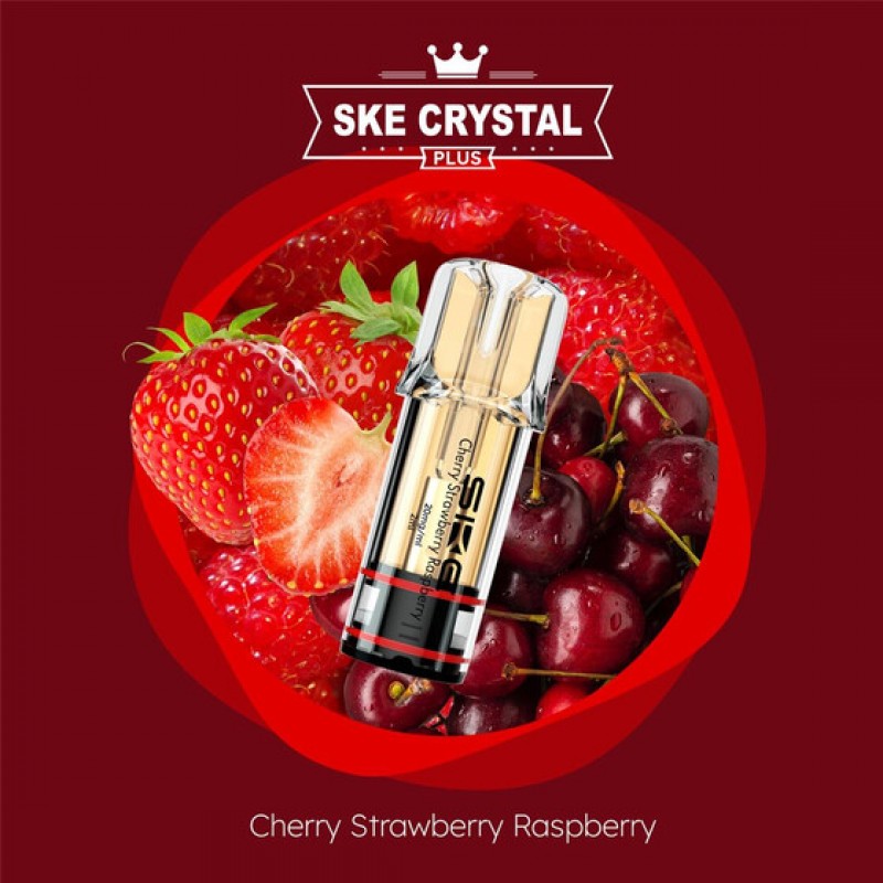 SKE Crystal Plus Pod - Cherry Strawberry Raspberry...