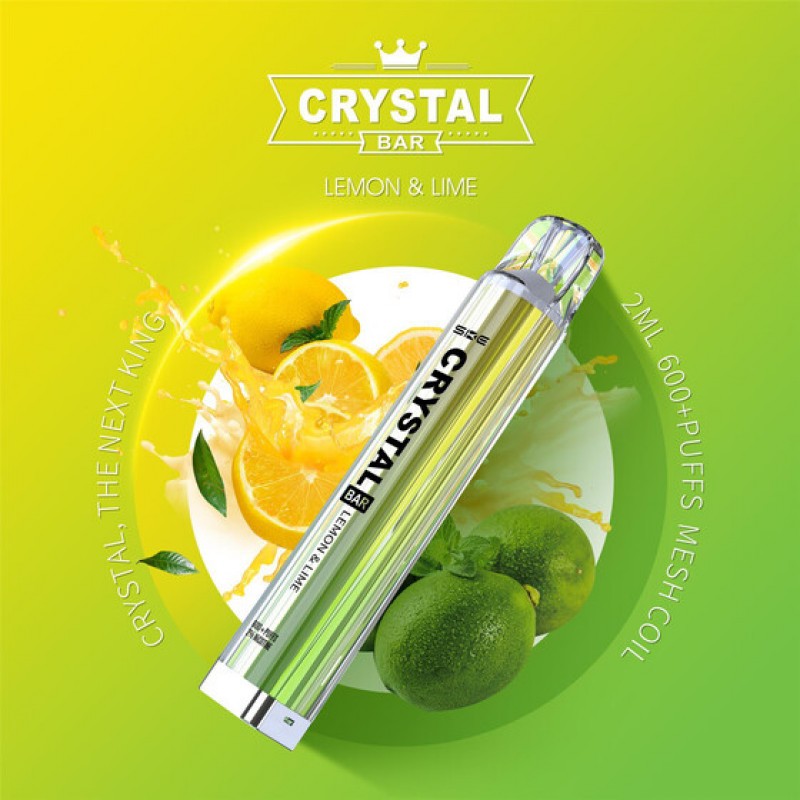 SKE Crystal Bar 600 - 2% NIK Lemon & Lime
