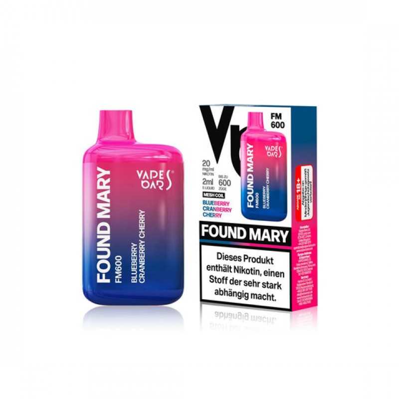 Vapes Bars Found Mary FM600 - Blueberry Cranberry ...