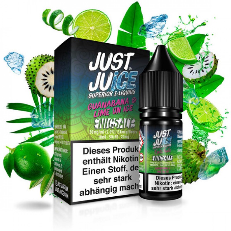 Just Juice - Guanabana & Lime on Ice 20mg/ml