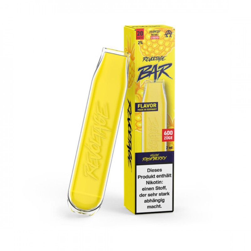 Revoltage Bar - Yellow Raspberry 20mg/ml