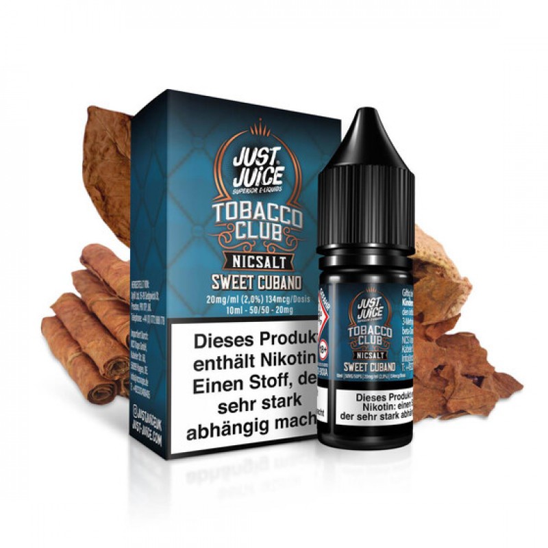 Just Juice - Sweet Cubano Tobacco 20mg/ml