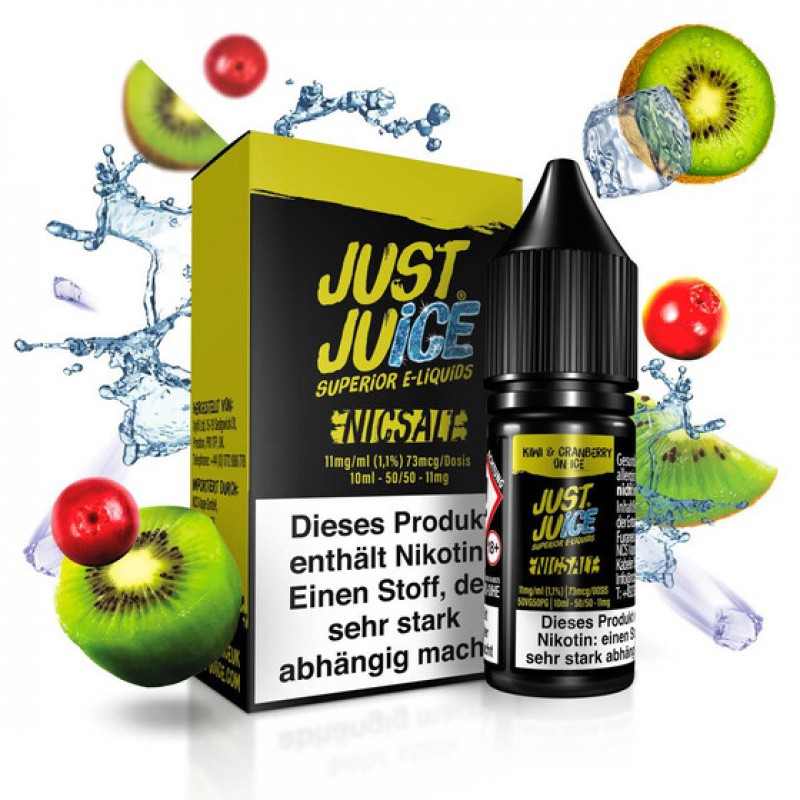 Just Juice - Kiwi & Cranberry on Ice 11mg/ml