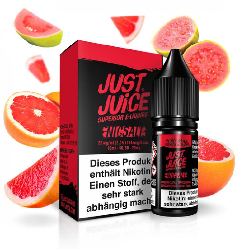 Just Juice - Blood Orange, Citrus & Guava 20mg...