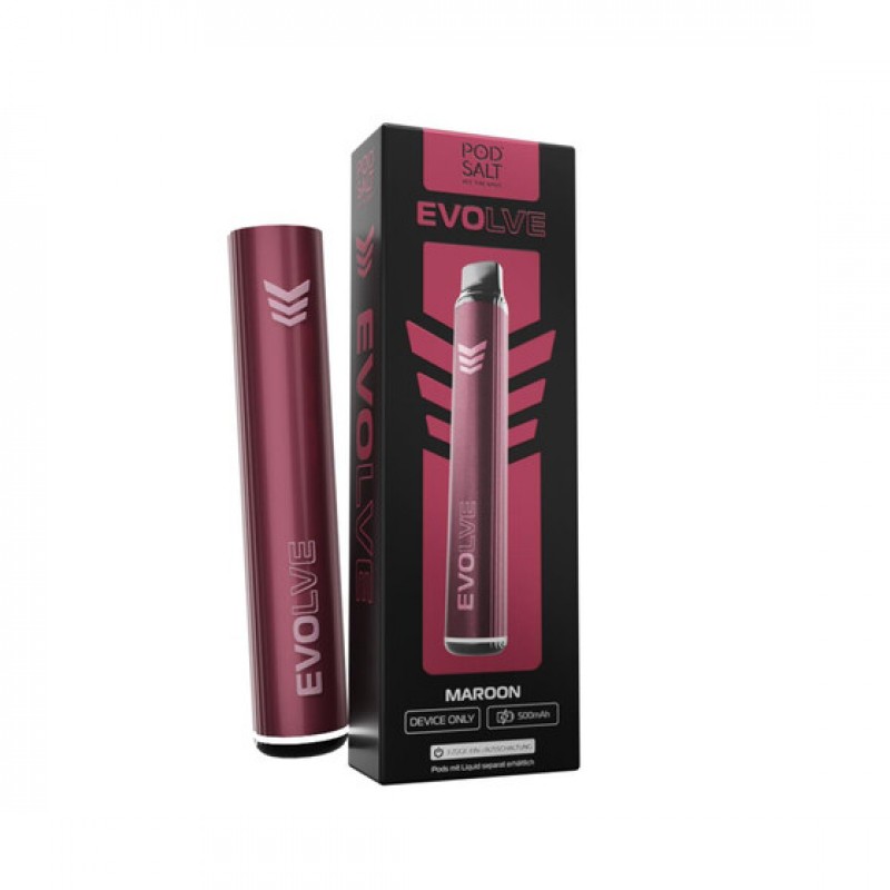 Pod Salt Evolve Basisger�t - Maroon