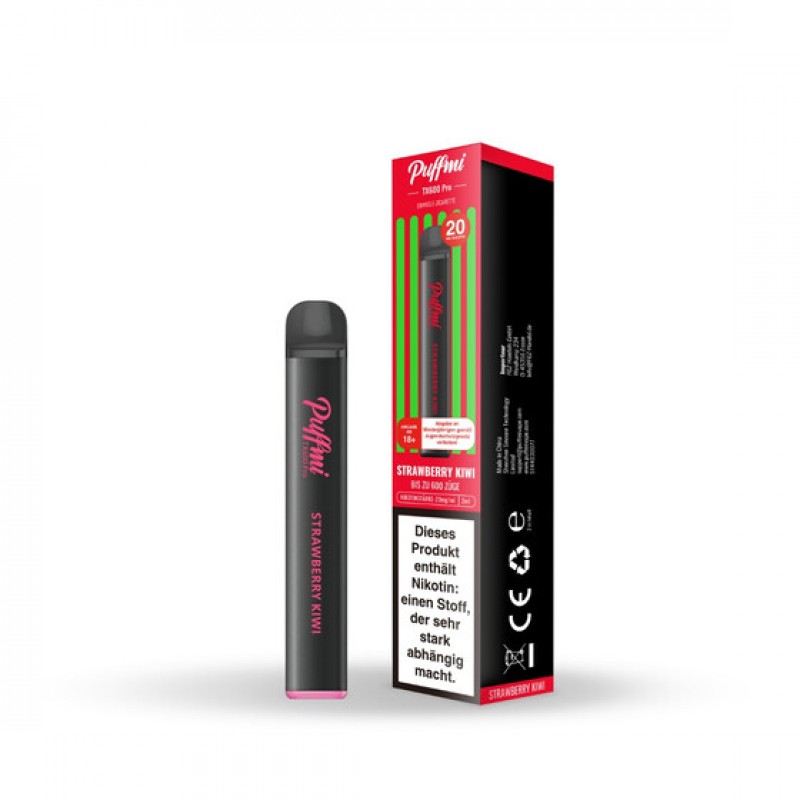 Puffmi TX600 Pro - Strawberry Kiwi 20mg