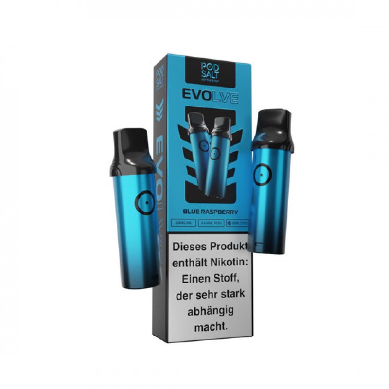 Pod Salt Evolve Pod - Blue Raspberry 20mg (2x pro ...
