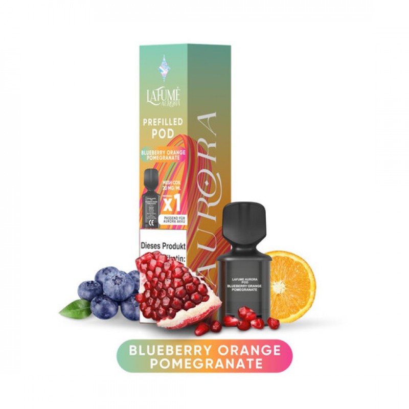 La Fume Aurora Pod - Blueberry Orange Pomegranate ...