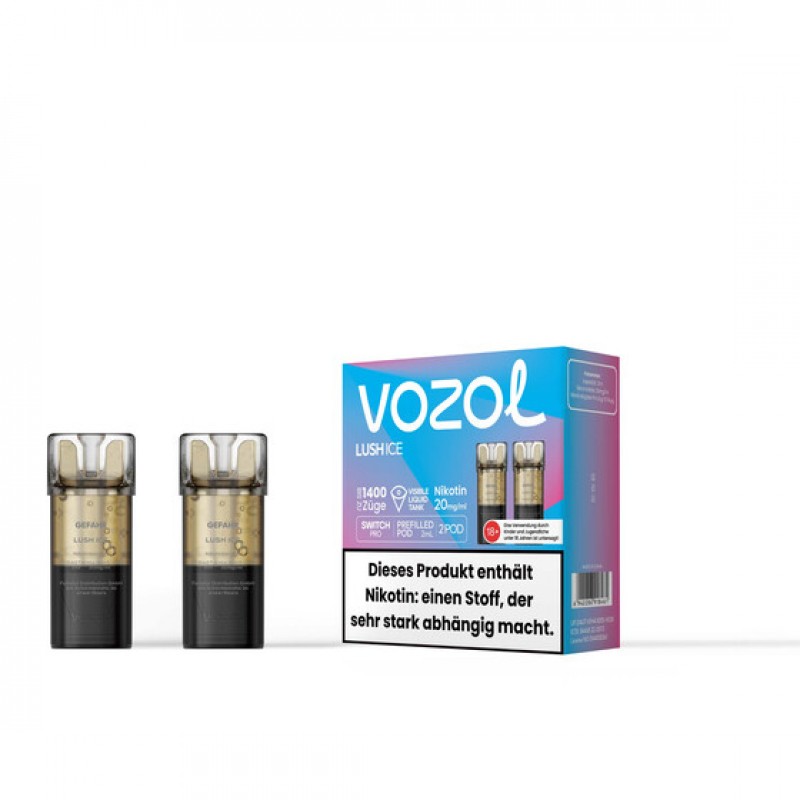 Vozol Switch Pro Pod - Lush Ice 20mg (2x pro Packu...
