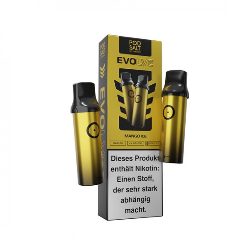 Pod Salt Evolve Pod - Mango Ice 20mg (2x pro Packu...