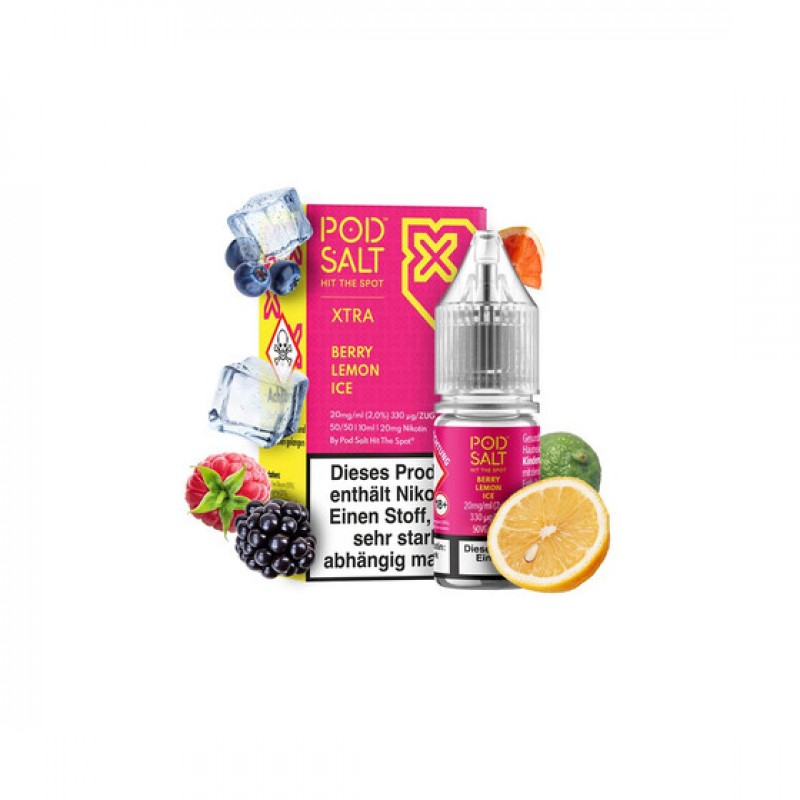 Pod Salt Xtra - Berry Lemon Ice - Nic Salt 20 mg/m...