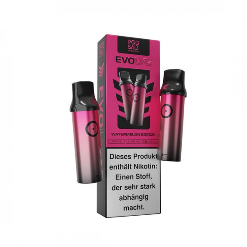 Pod Salt Evolve Pod - Watermelon Breeze 20mg (2x p...