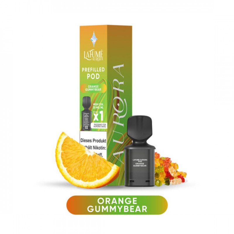 La Fume Aurora Pod - Orange Gummybear 20mg