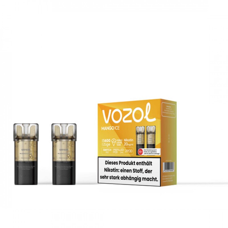 Vozol Switch Pro Pod - Mango Ice 20mg (2x pro Pack...