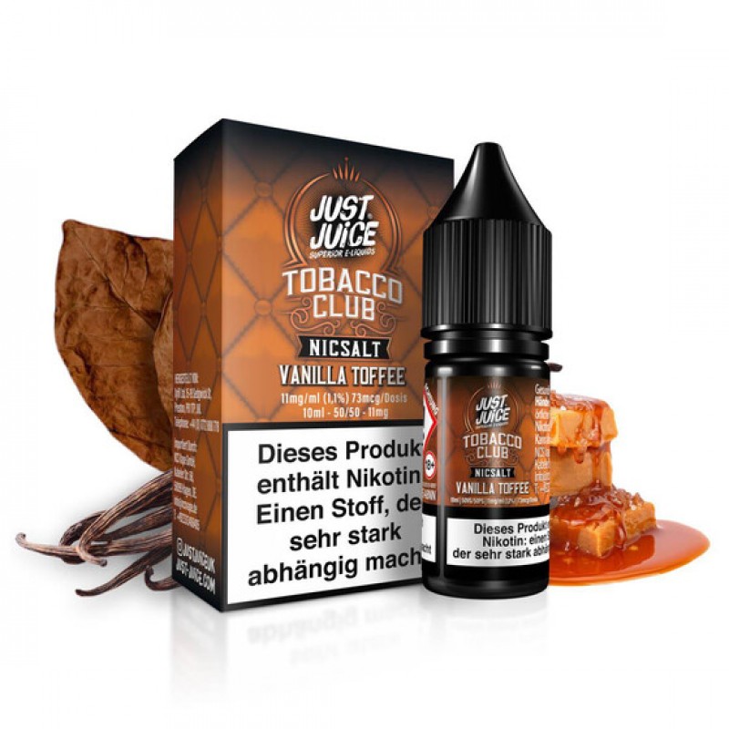 Just Juice - Vanilla Toffee Tobacco 11mg/ml