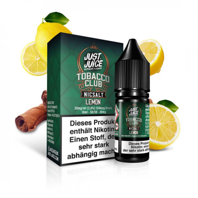 Just Juice - Lemon Tobacco 20mg/ml