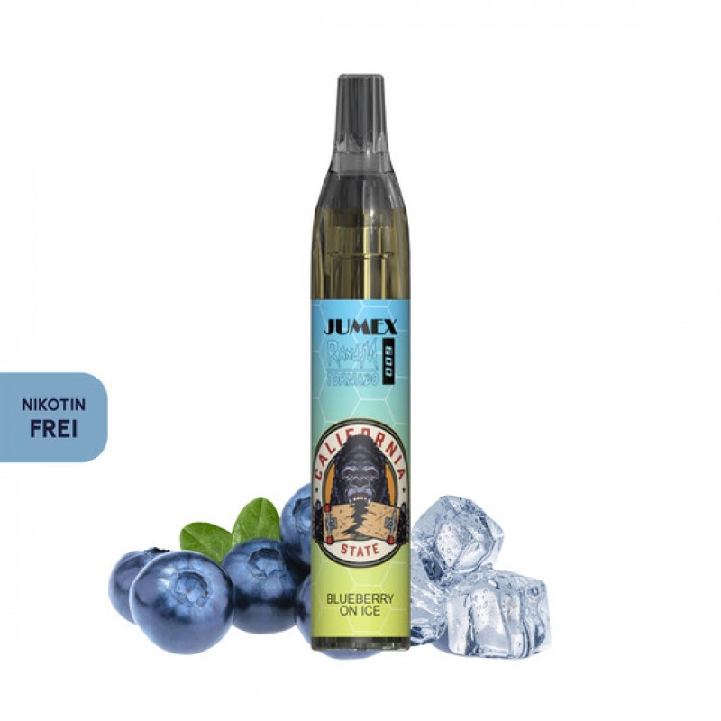 RandM Tornado 600 - Blueberry On Ice 0mg