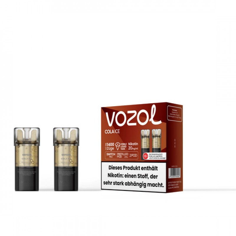 Vozol Switch Pro Pod - Cola Ice 20mg (2x pro Packu...