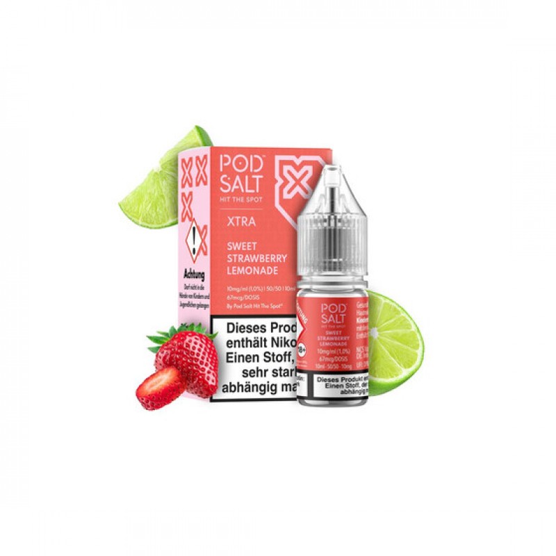 Pod Salt Xtra - Sweet Strawberry Lemonade - Nic Sa...