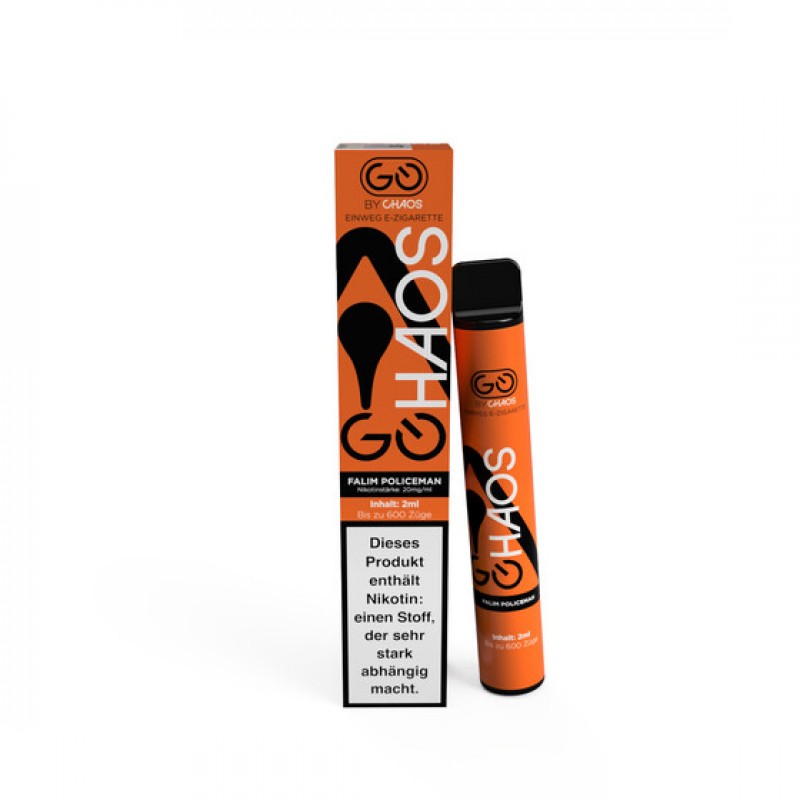 Go by Chaos Vape 600 - 20mg Falim Policeman