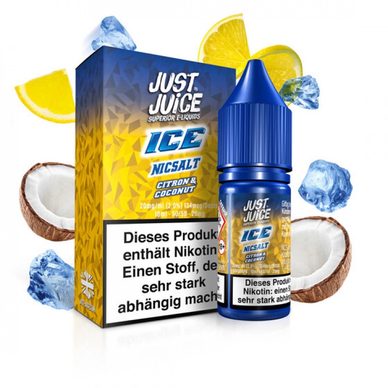 Just Juice - Citron & Coconut Ice 20mg/ml