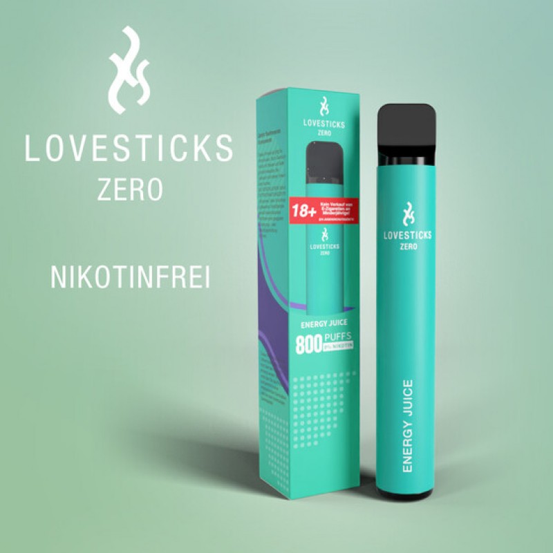 Lovesticks 800 - Energy Juice Nikotinfrei