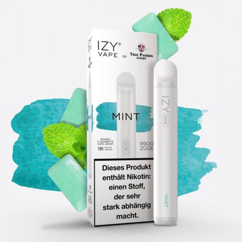 IZY One Einweg E-Shisha 18mg/ml Menthol Mint