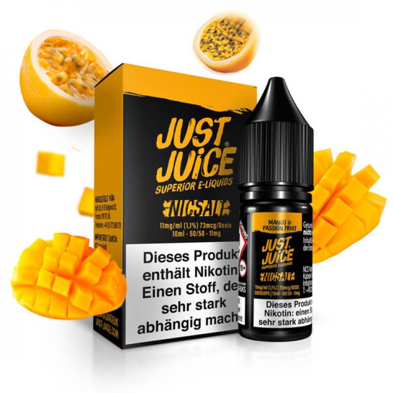 Just Juice - Mango & Passionfruit 11mg/ml