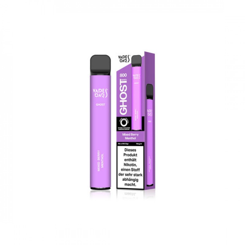 Vape Bars Ghost 800 - Mixed Berry Menthol 18mg
