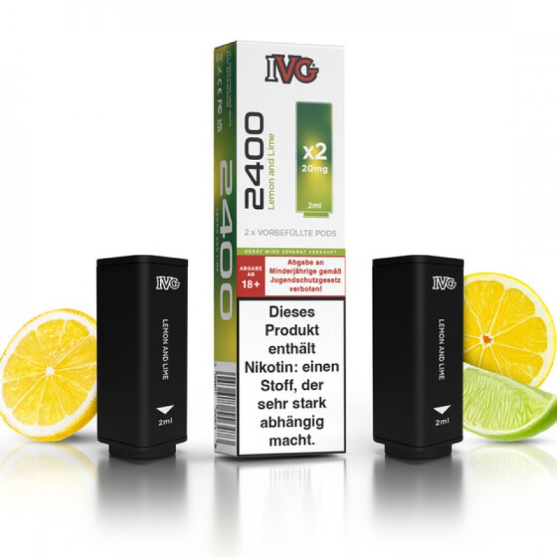IVG 2400 Pod - Lemon & Lime (2 St�ck pro Pac...