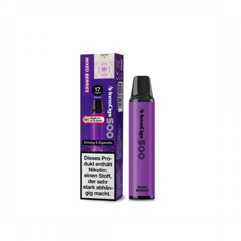 Innocigs 500 - Mixed Berries Nikotinfrei