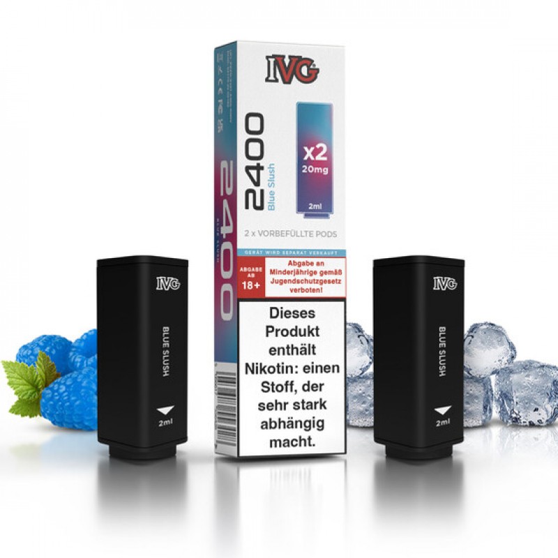 IVG 2400 Pod - Blue Slush (2 St�ck pro Packung)