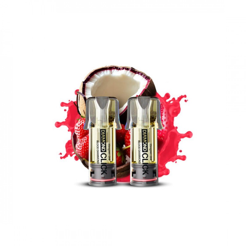 Vapes Bars Diamond Click Pod - Blood Diamond (2 St...