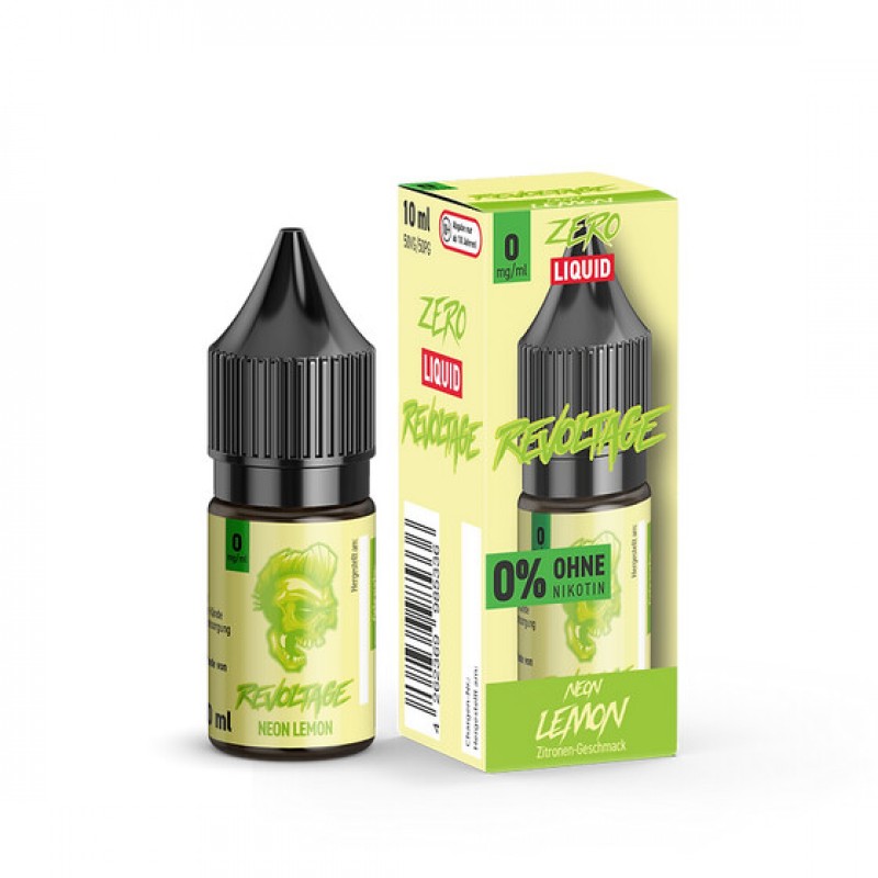 Revoltage Liquid 10ml Neon Lemon 0mg